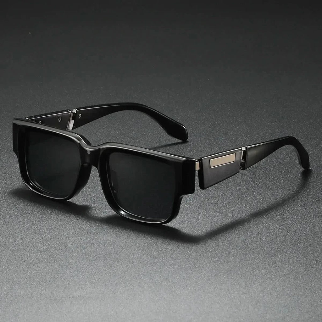 CALIBER RETRO | Thick Square Retro Sunglasses | UV400 Anti-Glare