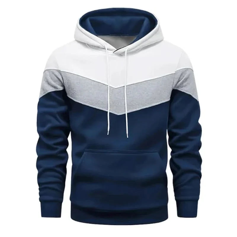 NOLAN | Casual Color-Block Hoodie