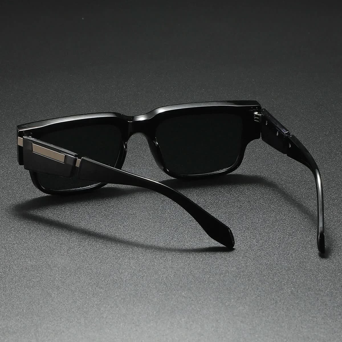 CALIBER RETRO | Thick Square Retro Sunglasses | UV400 Anti-Glare