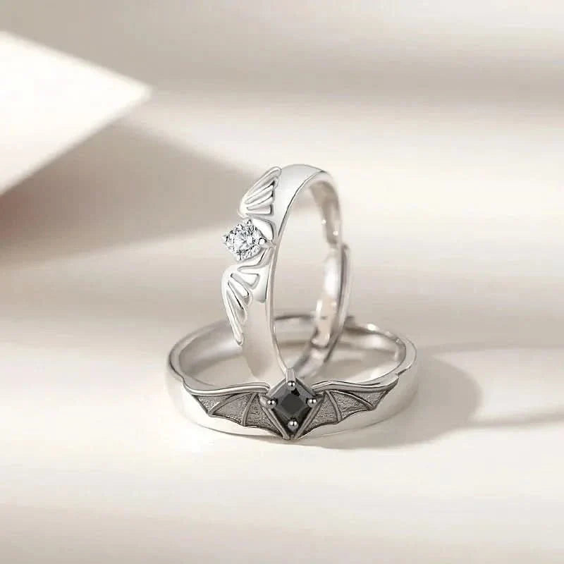 Darkness & Light Forever Ring Set