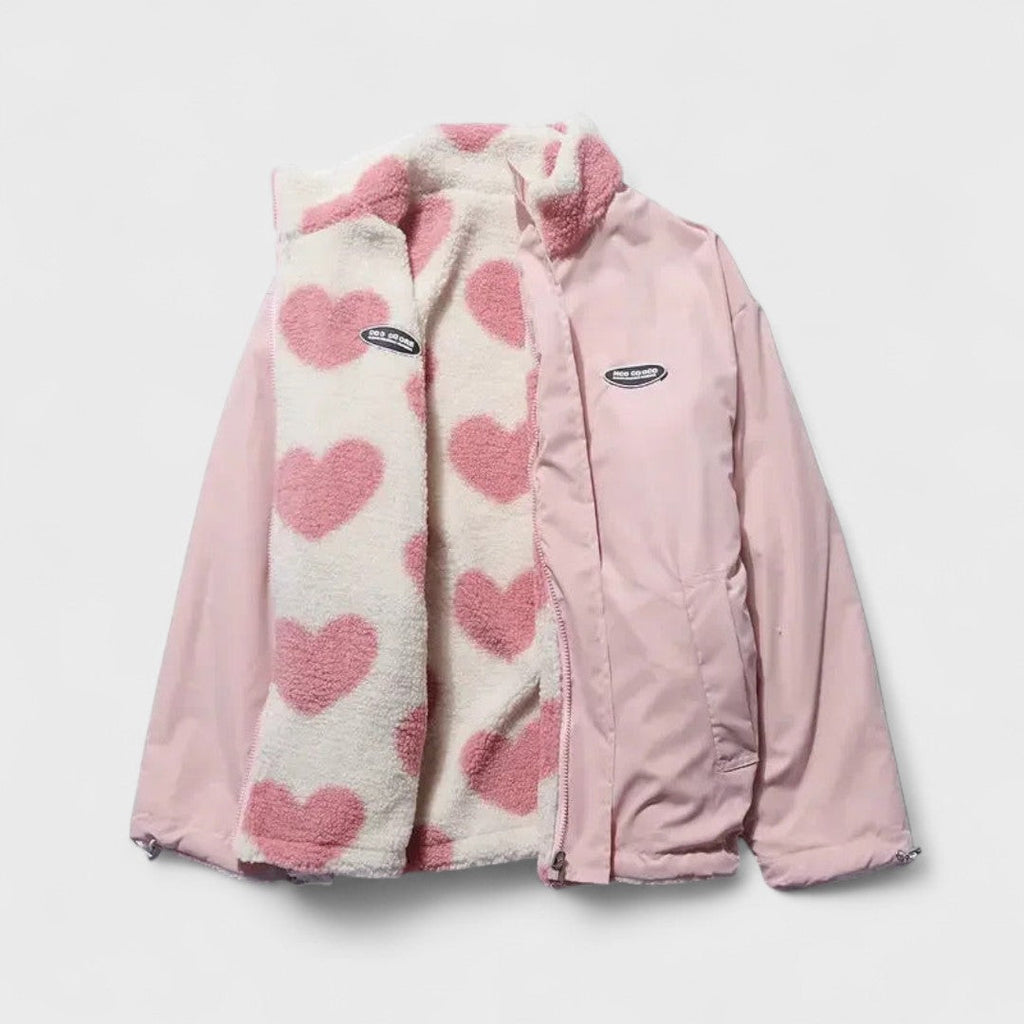 KATHARINA | Reversible heart jacket