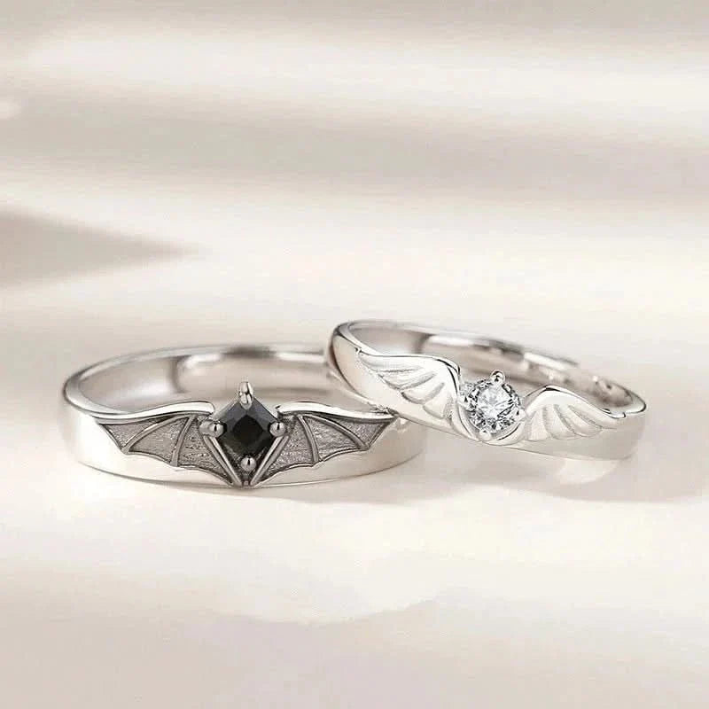 Darkness & Light Forever Ring Set
