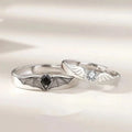 Darkness & Light Forever Ring Set