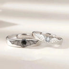 Darkness & Light Forever Ring Set