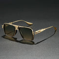 AVENTOR STEEL | Oversized Square Alloy Sunglasses | UV400