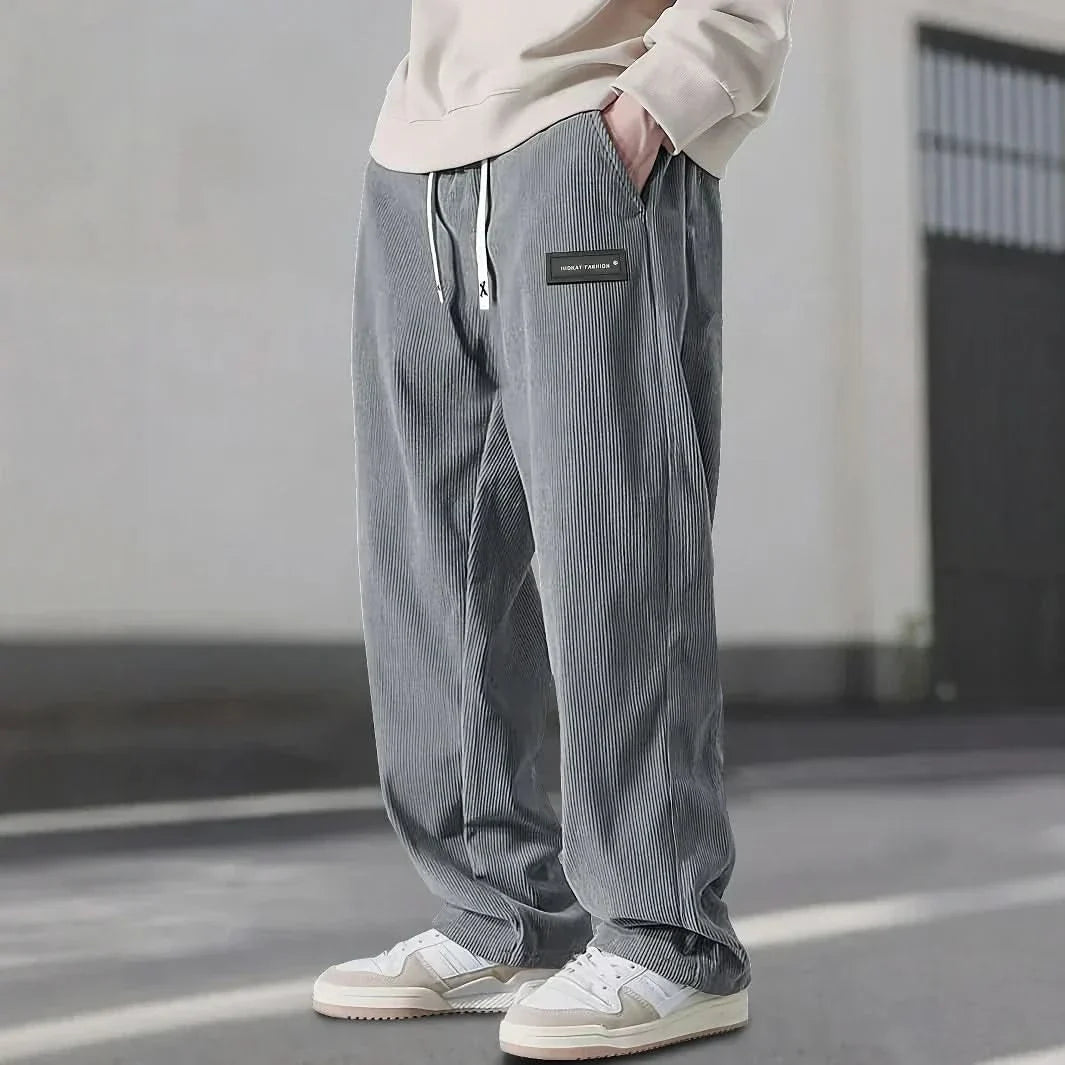 LUKE | Relaxed Straight-Leg Pants
