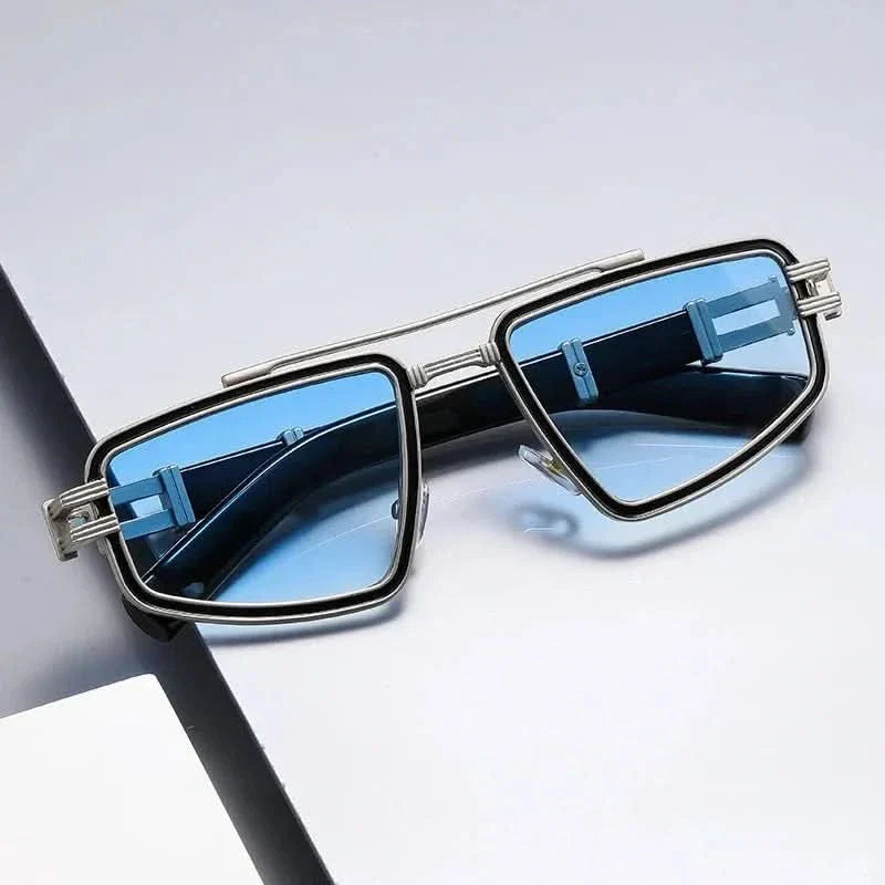 ARLO APEX | Gold Accent Geometric Sunglasses | UV400