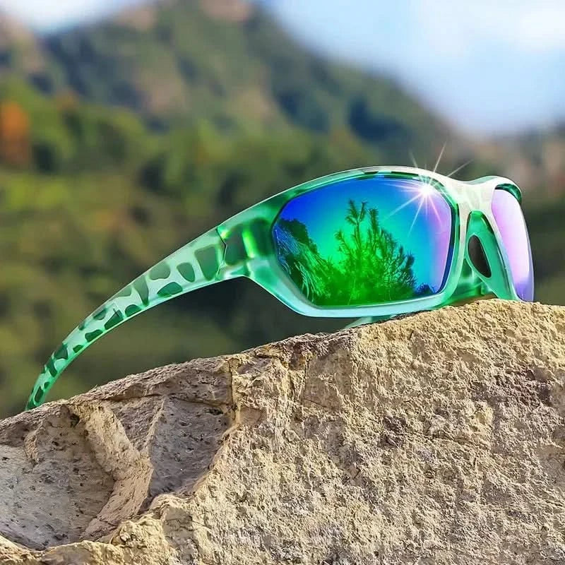 PREDACORE | Polarized Animal Print Wraparound Sunglasses | UV400