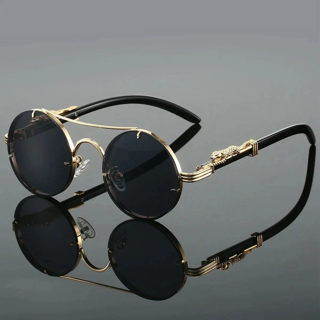 PANTHÈRE DORÉE | Gold Panther Sunglasses | UV400 Gradient