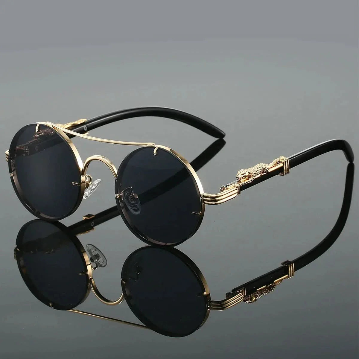 PANTHÈRE DORÉE | Gold Panther Sunglasses | UV400 Gradient