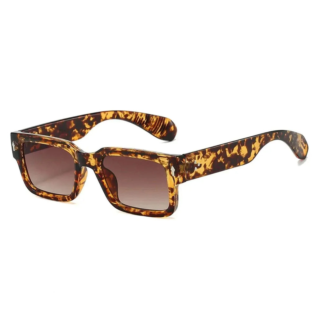 TERRA BOLD | Square Tortoiseshell Sunglasses | UV400 Wide Temple