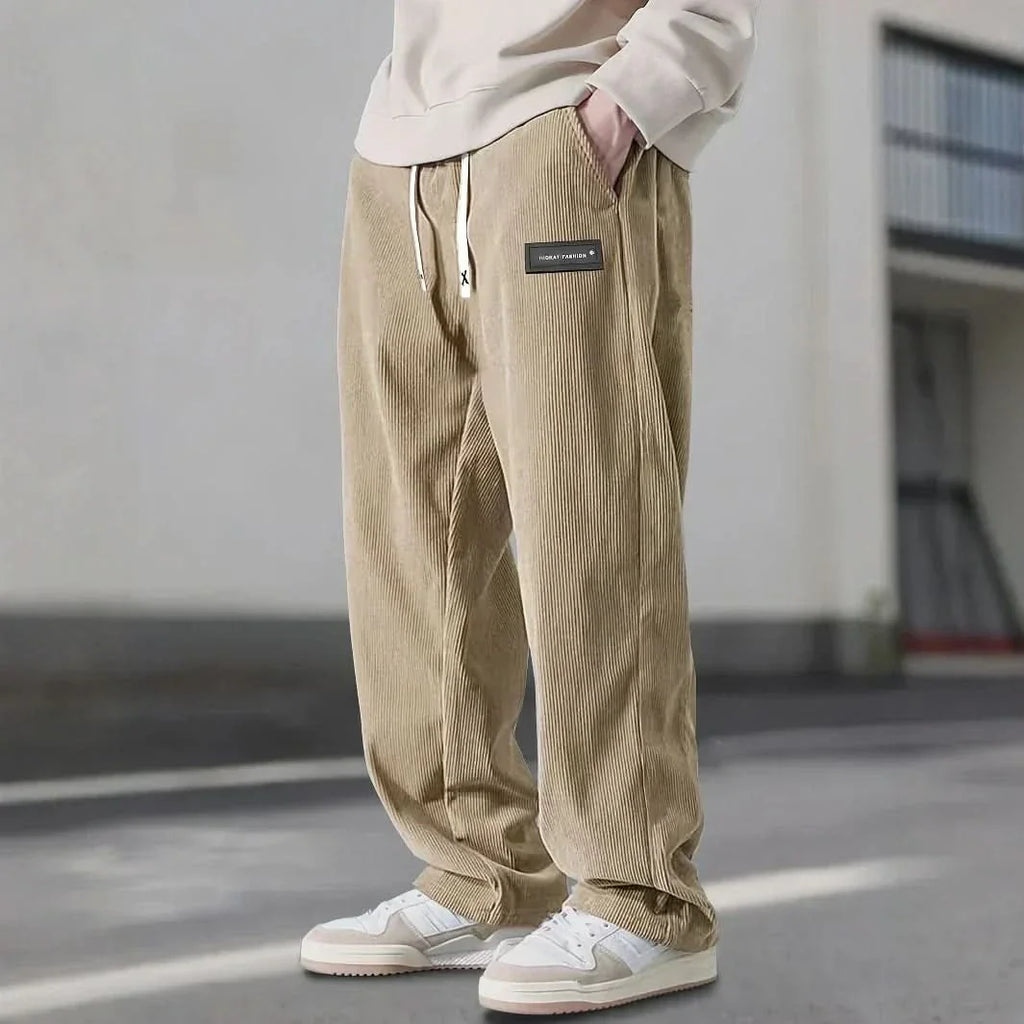 LUKE | Relaxed Straight-Leg Pants