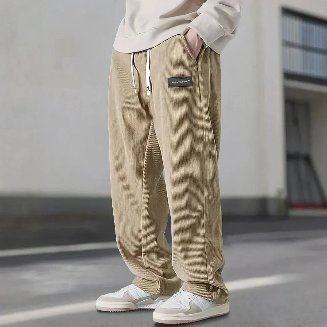 LUKE | Relaxed Straight-Leg Pants
