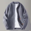 OLIVER | Ribbed Knit Zip Jacket