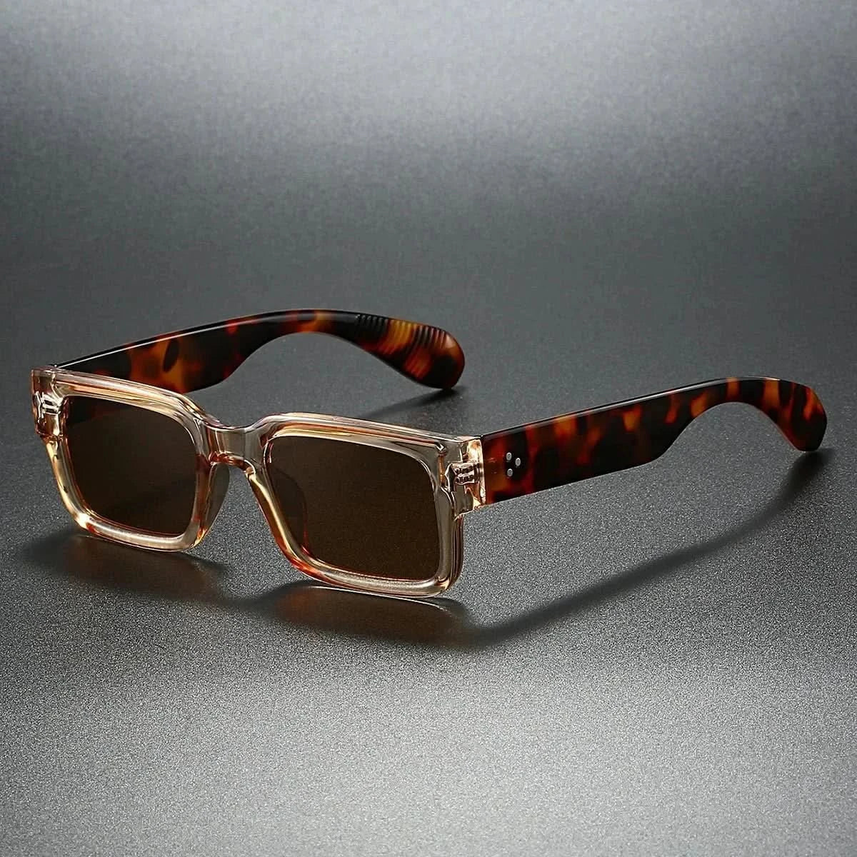 TERRA BOLD | Square Tortoiseshell Sunglasses | UV400 Wide Temple