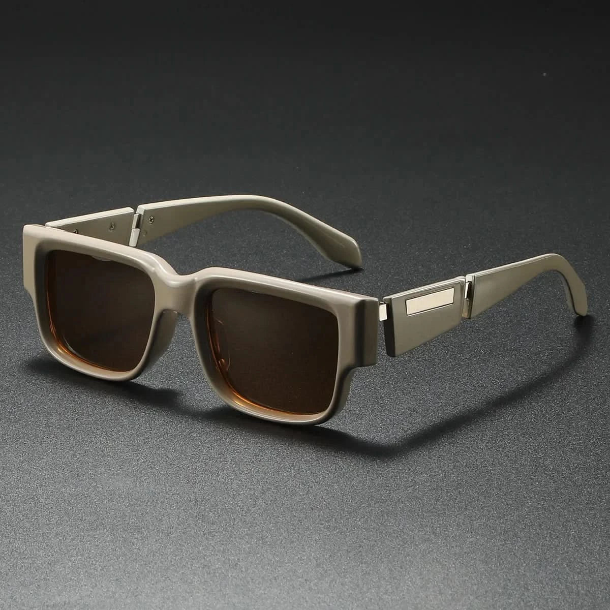 CALIBER RETRO | Thick Square Retro Sunglasses | UV400 Anti-Glare