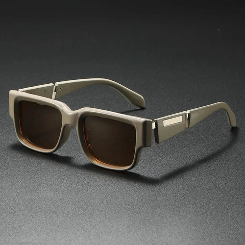 CALIBER RETRO | Thick Square Retro Sunglasses | UV400 Anti-Glare