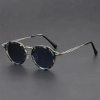 AXIS ROUND | Round Metal Detail Sunglasses | UV400 Anti-Reflective
