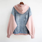 VIVIAN | Denim Hoodie Jacket