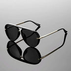 NOVA MINIMAL | Bold Color Gold Aviator Sunglasses | UV400