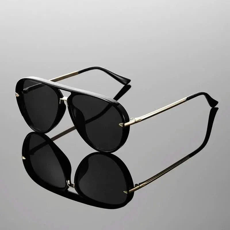 NOVA MINIMAL | Bold Color Gold Aviator Sunglasses | UV400