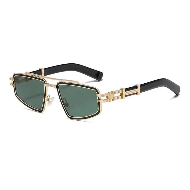 ARLO APEX | Gold Accent Geometric Sunglasses | UV400