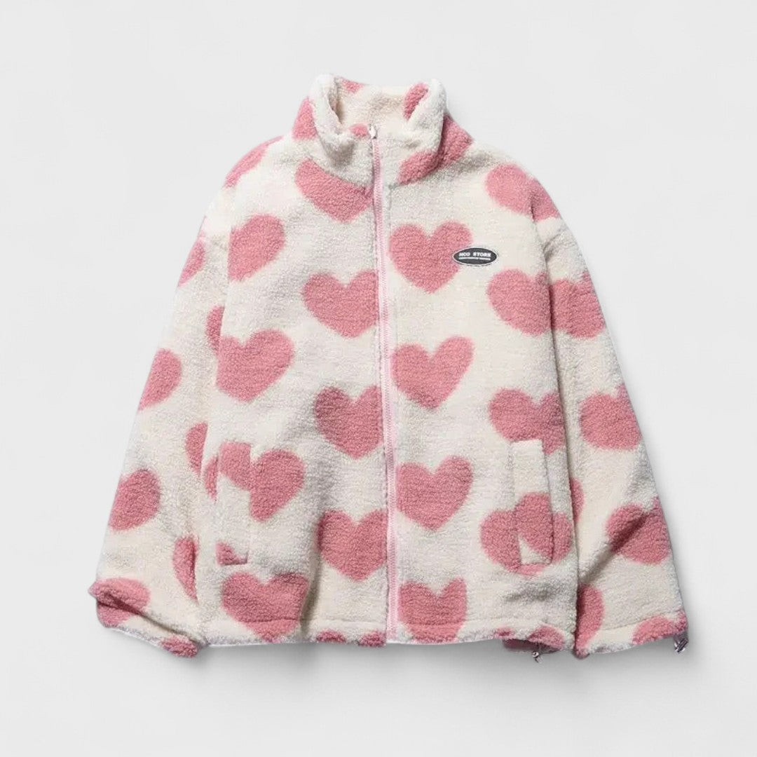 KATHARINA | Reversible heart jacket
