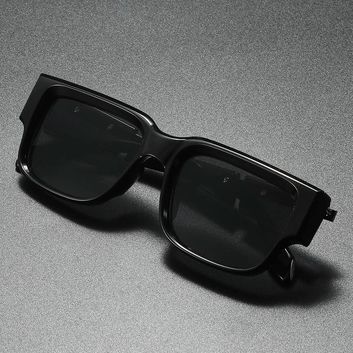 CALIBER RETRO | Thick Square Retro Sunglasses | UV400 Anti-Glare