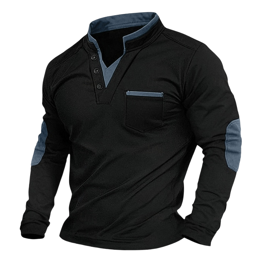 ETHAN | Classic V-Neck Sweatshirt