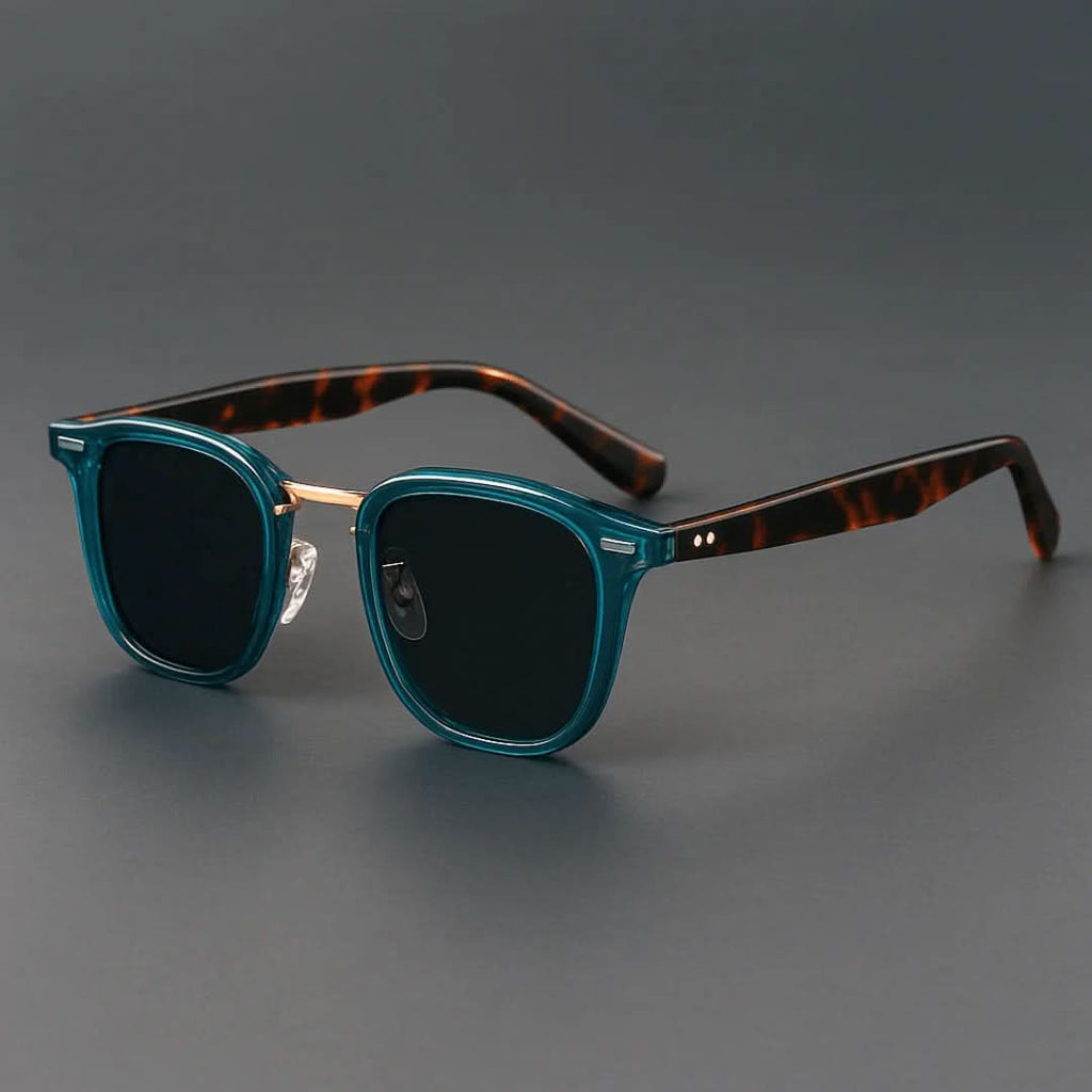 COLBY CRYSTAL | Square Crystal-Clear Sunglasses | UV400 Featherlight