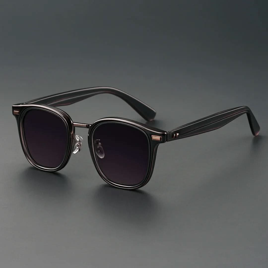 COLBY CRYSTAL | Square Crystal-Clear Sunglasses | UV400 Featherlight