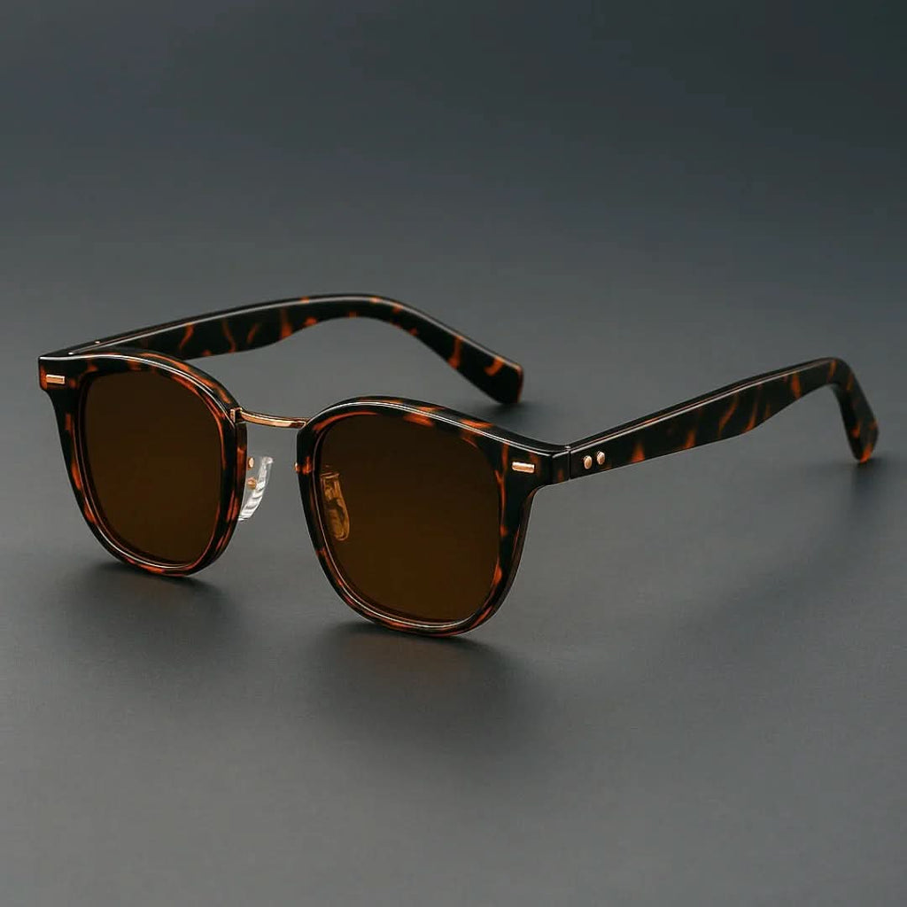 COLBY CRYSTAL | Square Crystal-Clear Sunglasses | UV400 Featherlight