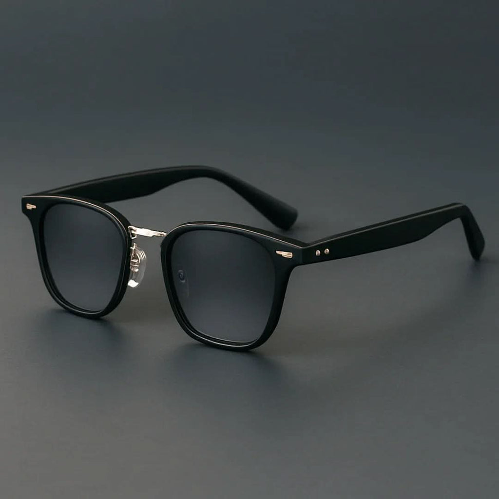 COLBY CRYSTAL | Square Crystal-Clear Sunglasses | UV400 Featherlight