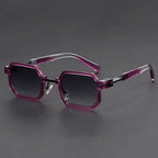 WHISKEY OCTA | Octagonal Retro Sunglasses | UV400 Bold Frame