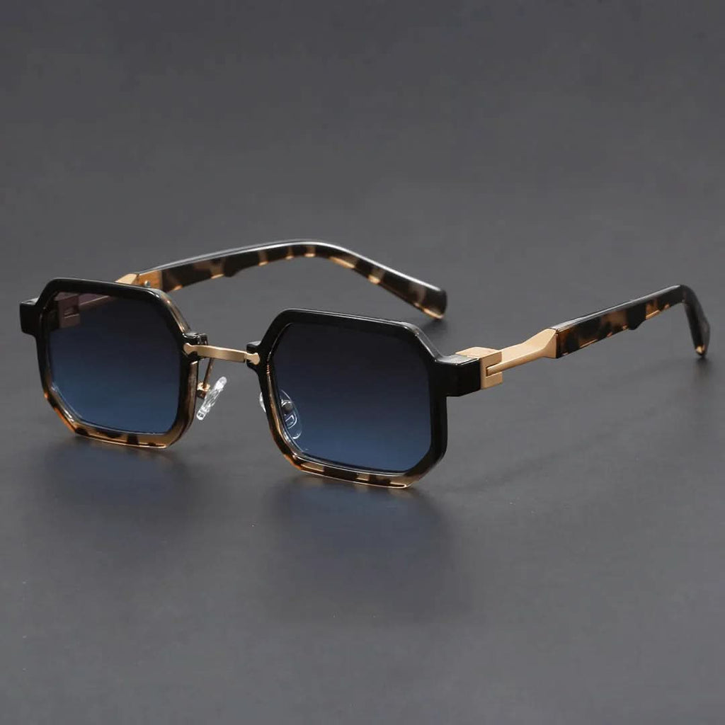 WHISKEY OCTA | Octagonal Retro Sunglasses | UV400 Bold Frame