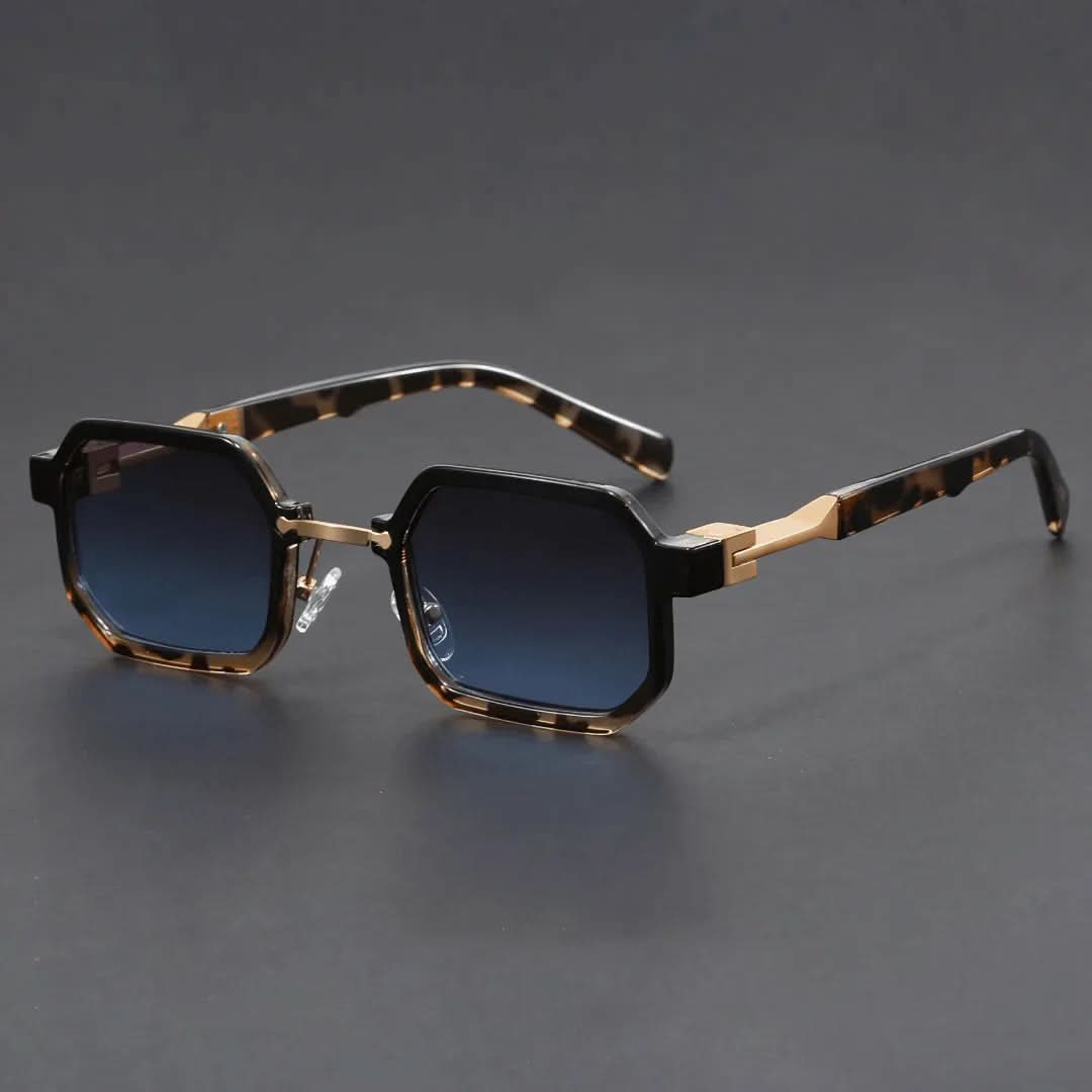 WHISKEY OCTA | Octagonal Retro Sunglasses | UV400 Bold Frame