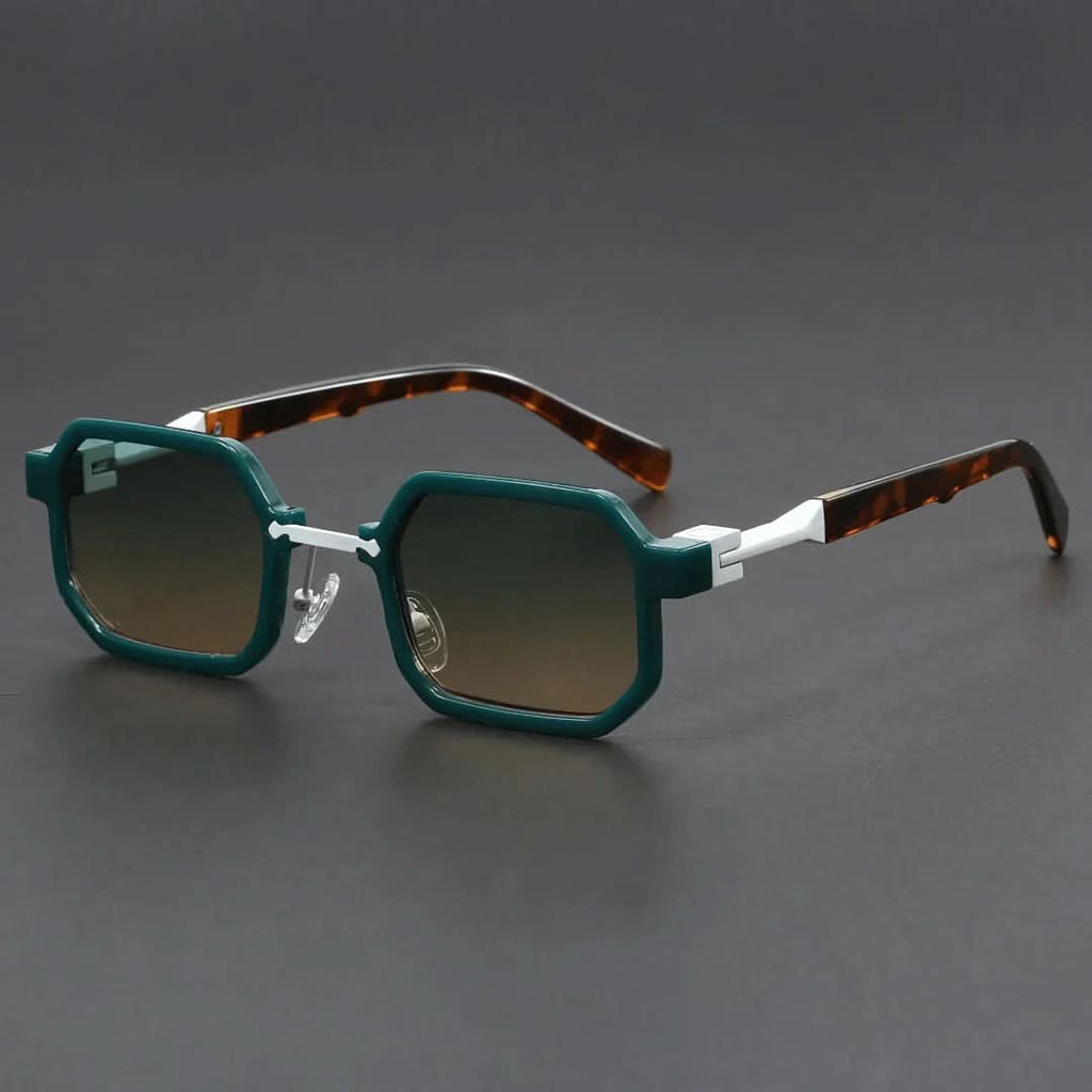 WHISKEY OCTA | Octagonal Retro Sunglasses | UV400 Bold Frame