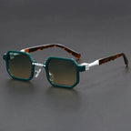 WHISKEY OCTA | Octagonal Retro Sunglasses | UV400 Bold Frame