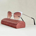 TALIA LUX | Oversized Cat Eye Gradient Sunglasses | UV400