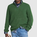 FINN | Classic Quarter Zip Knitted Sweater