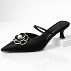 Vivienne Floral Kitten Heels