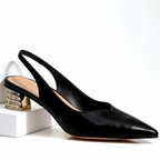 Odette Prism-Heel Slingbacks