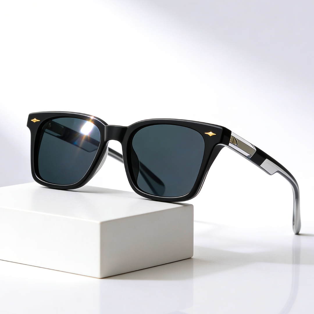 STRATHMORE WAVE | Wayfarer Acetate Sunglasses | UV400 Translucent