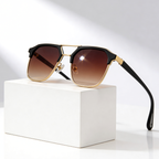 RIFT HEX V2 | Hexagonal Metal-Acetate Sunglasses | UV400