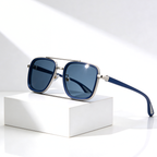 RIFT NOIR X | Square Metal-Acetate Sunglasses | UV380