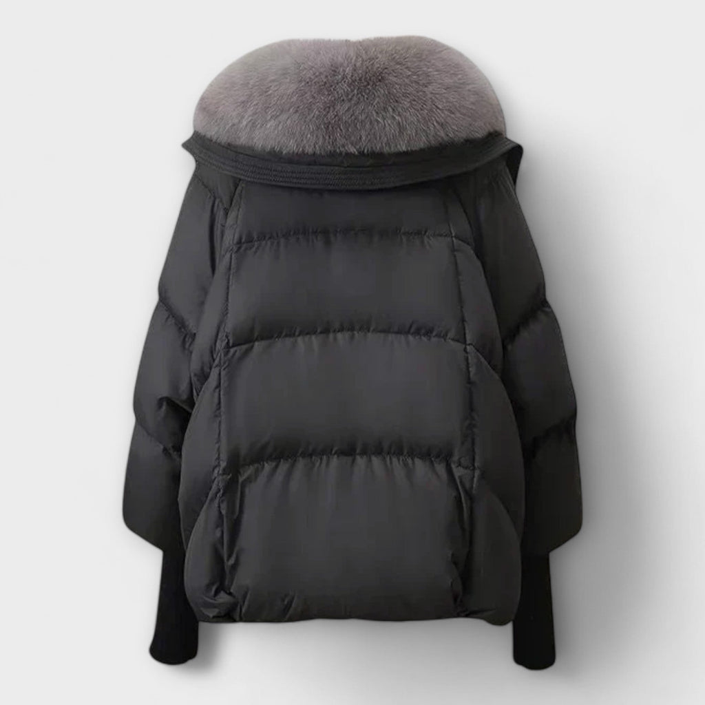 LUCYNA | Elegant Jacket with Faux Fur