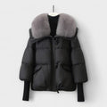 LUCYNA | Elegant Jacket with Faux Fur