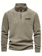 EVAN | Classic Half-Zip Stand-Collar Sweater