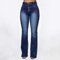 NORELLE | High-Rise Patch-Pocket Wide-Leg Jeans for Women