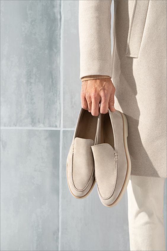 SANTINO™ | Suede-Look Loafers With Comfort Sole